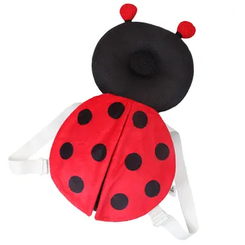 

Toddler Headrest Pad Soft Head Protection With Shoulder Strap Baby Pillow Cushion Anti Falling Cartoon Safe Cute Nursing