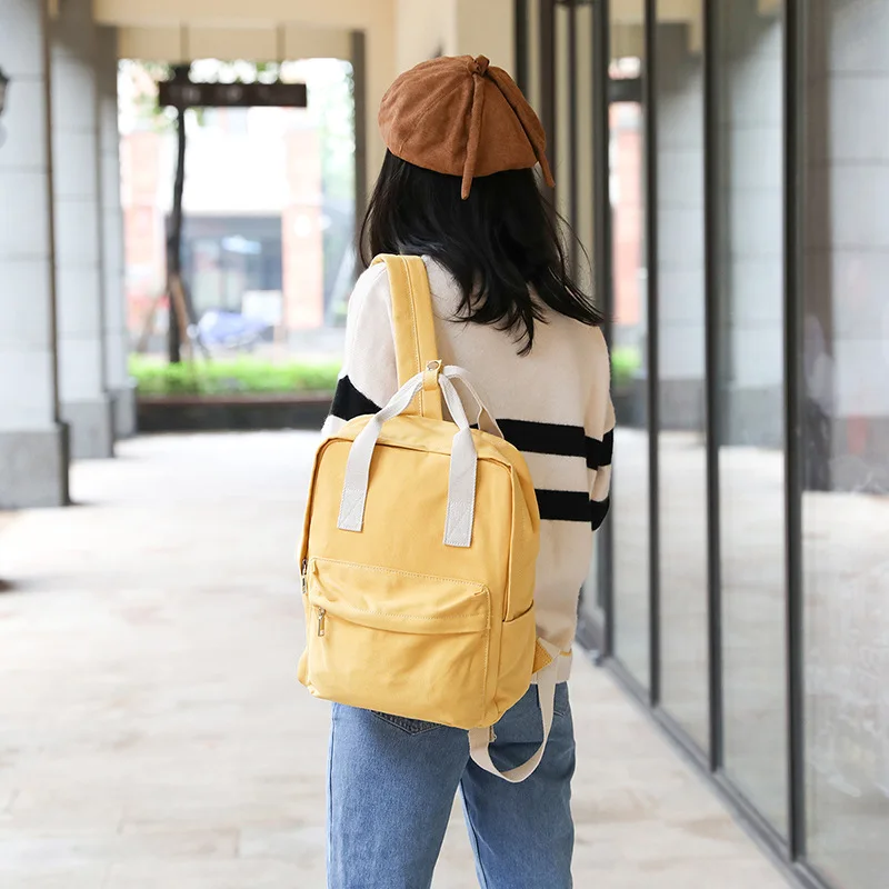 Напрямую от производителя, распродажа, рюкзак, женский, корейский стиль, модная Холщовая Сумка, школьная сумка, стиль, студенческий рюкзак a Gen