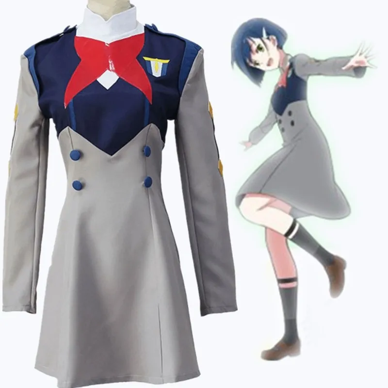 Anime-DARLING-In-The-FRANXX-Delphinium-ICHIGO-Outfit-uniform-Cosplay-Costume-ICHIGO-Girl-woman-dress-Halloween