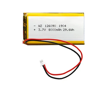 

Factory direct sales 126090-8000mah mobile power tablet computer 3.7V polymer lithium battery