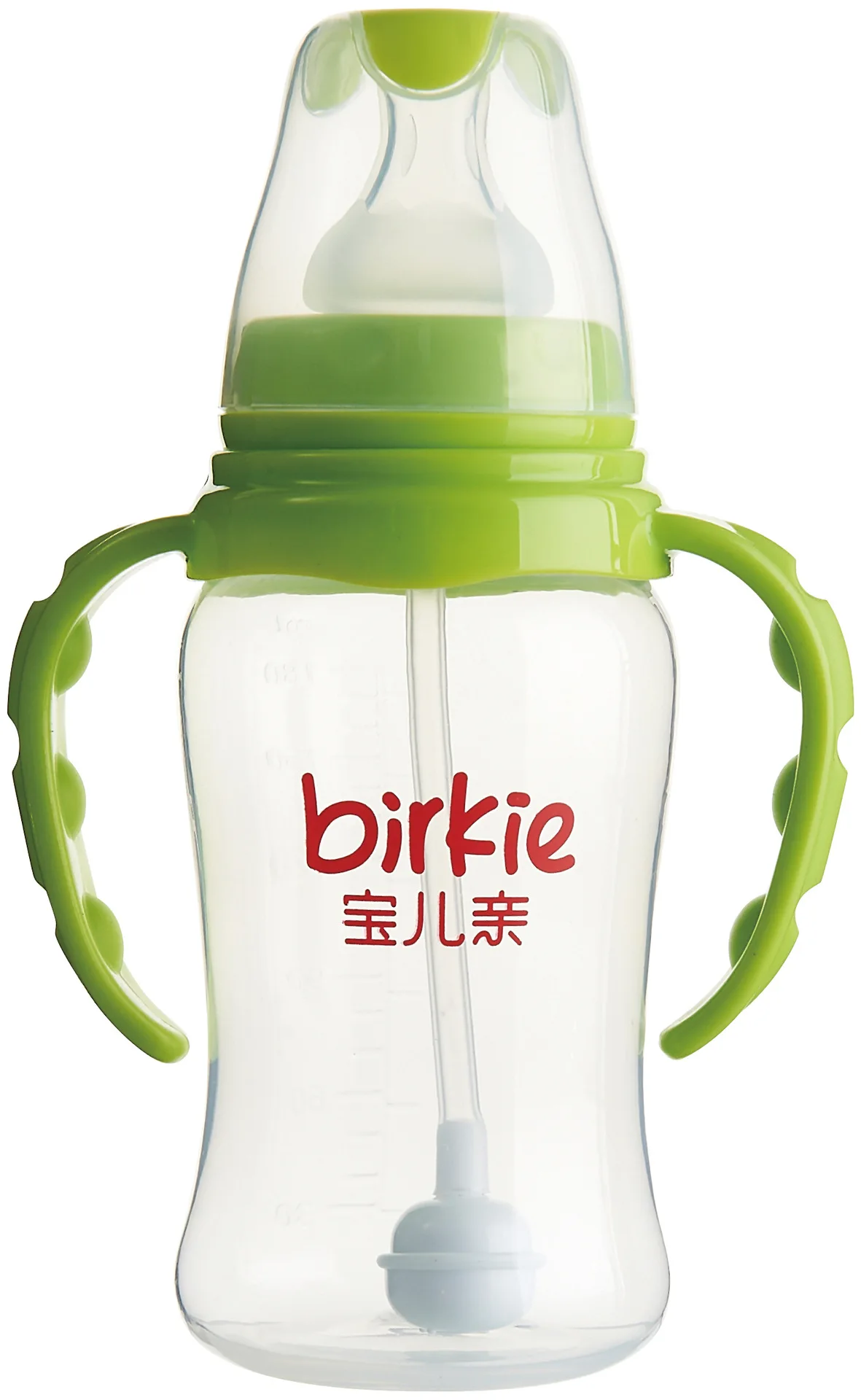 

Infant Standard Caliber with Straw Handle against Flatulence Baby PP Feeding Bottle Plastic Milk Bottle Maternal And Child Suppl