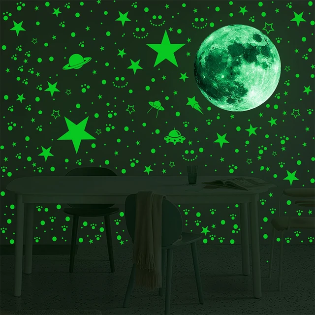 Starry Night Glow-in-the-Dark Sticker Set.