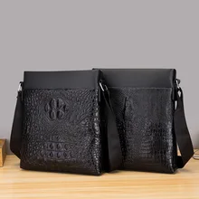 

New Design Men's Shoulder Bag Casual Crossbody Bag Male Messenger Bag Soft Handbag Travel Bag for Man, Black & Brown