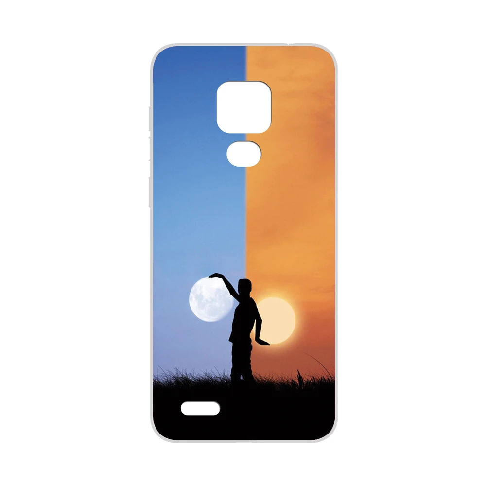 Силиконовый чехол GUCOON для Ulefone Note 7 7P 6,1 дюймов, Мягкий защитный чехол для телефона из ТПУ, чехол-бампер с изображением розовых цветов - Цвет: 49