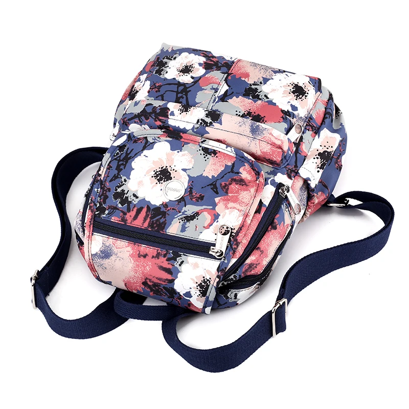 Школьный рюкзак для девочек-подростков Mochila Feminina, женские рюкзаки, нейлоновый водонепроницаемый повседневный рюкзак для ноутбука, женский рюкзак