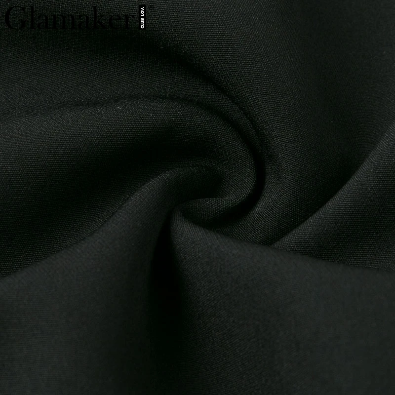 Glamaker, винтажный плащ, Блейзер, женское платье, элегантное, черное, v-образный вырез, короткое, для вечеринки, платье, блейзер, Ретро стиль, сексуальное платье, vestidos de fiesta