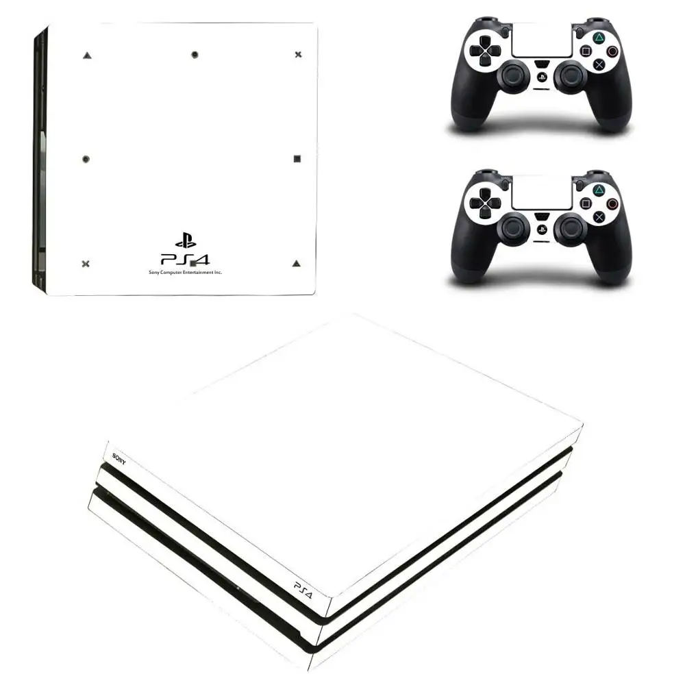 20th anniversary Pure White PS4 Pro наклейка для кожи виниловая наклейка для sony Playstation 4 консоль и контроллеры PS4 Pro наклейка для кожи