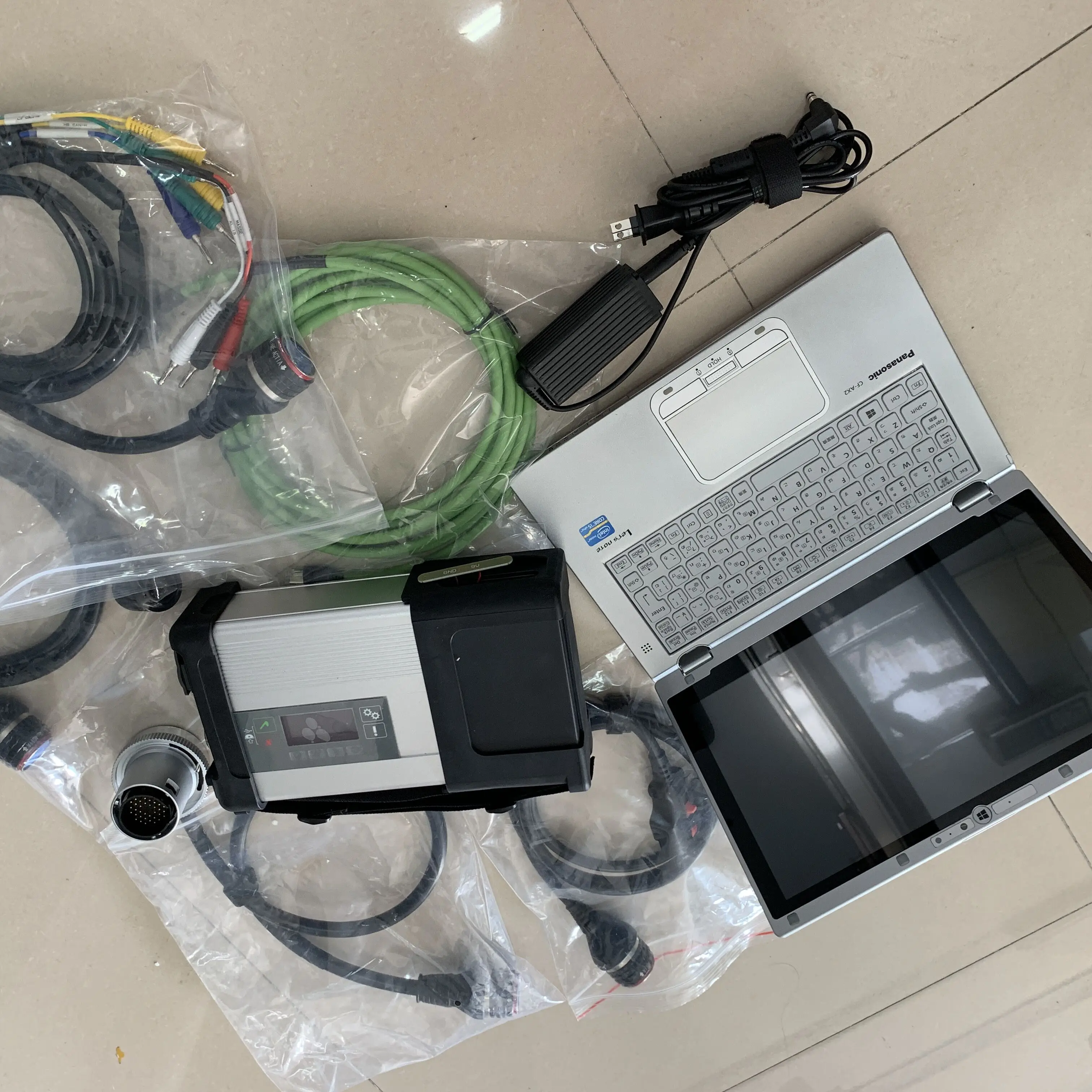 MB STAR C5 SD Connect звезда C5 диагностический сканер с ноутбук CF-AX2(I5 8G) V2019.12 программное обеспечение SD C5 диагностический инструмент 12/24V