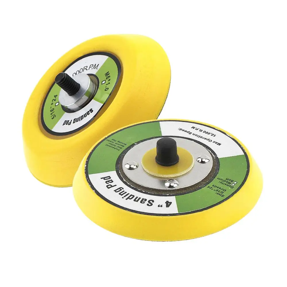 

3 Inch 4 Inch Professional 12000RPM Random Orbital Sanding Pad Sander Disc Disk with Smooth Surface for Polishing Grinding Tools
