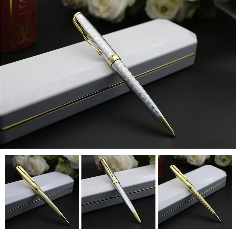 STOHOLEE Brand All Metal Gold Ballpoint Pen Office Good Quality Pens