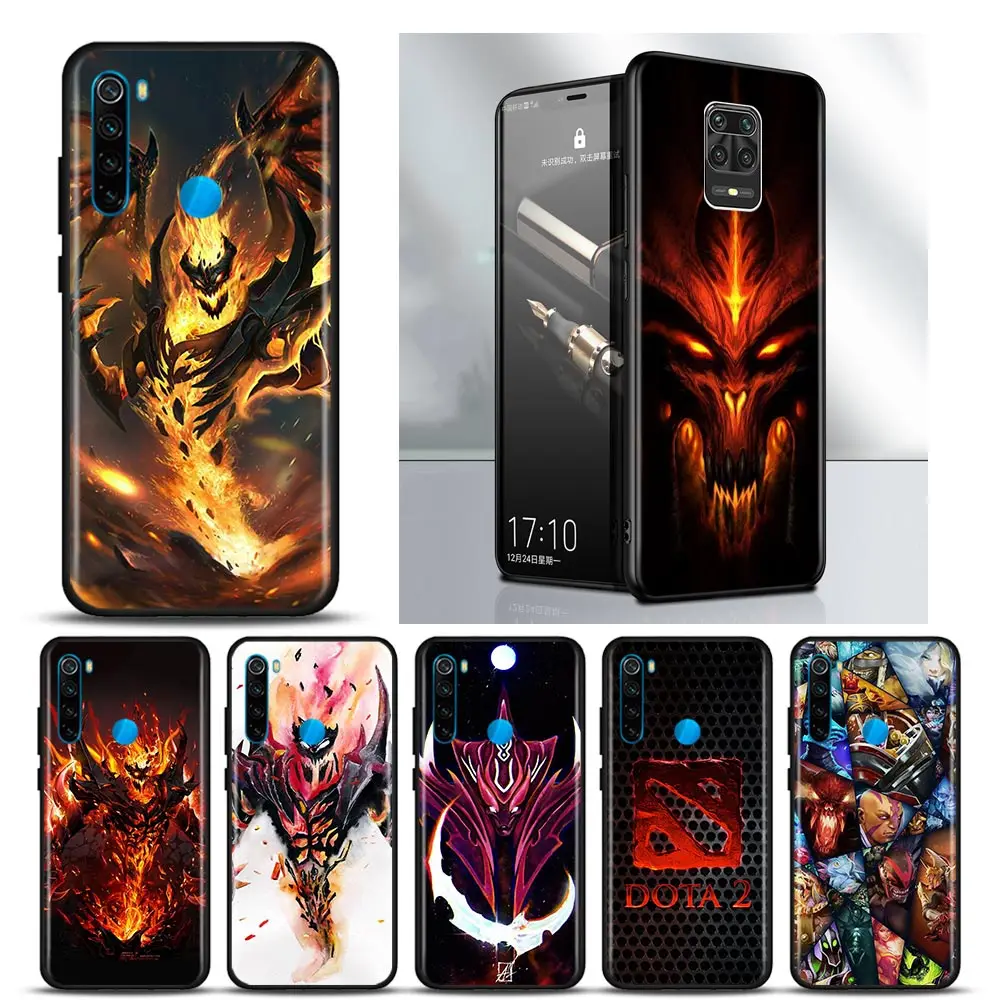 Чехол-накладка для Xiaomi Redmi Note 9 Pro 8T 9S 7 8 6A 7A 8A 9A 9C Prime Dota 2 | Мобильные телефоны и