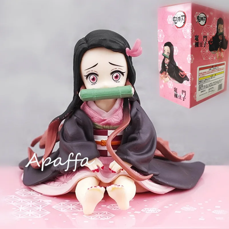 Фигурка аниме рассекающий демонов Kimetsu no Yaiba Kamado Nezuko фигурка из ПВХ игрушки