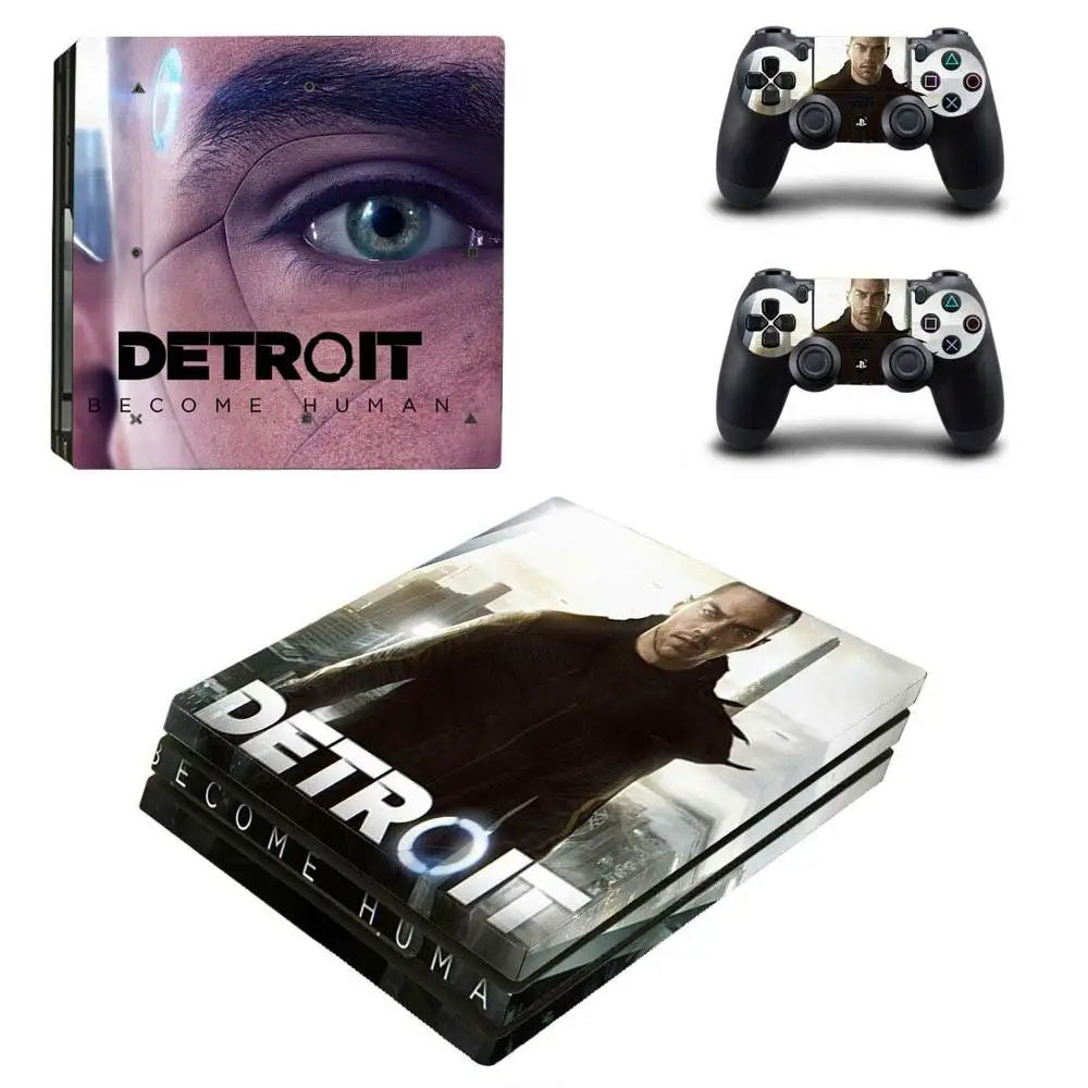 Детройт стать человеком PS4 Pro наклейка s Play station 4 Кожа Наклейка для playstation 4 PS4 Pro консоль и контроллер скины