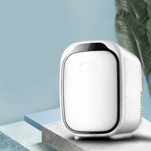 6L Einzelne Tür Kühlschränke Für Heizung und Kühlung Elektrische Hause Kleine Kühlschränke Gefrierschrank Desktop Kühler Wärmer für Büro Mit