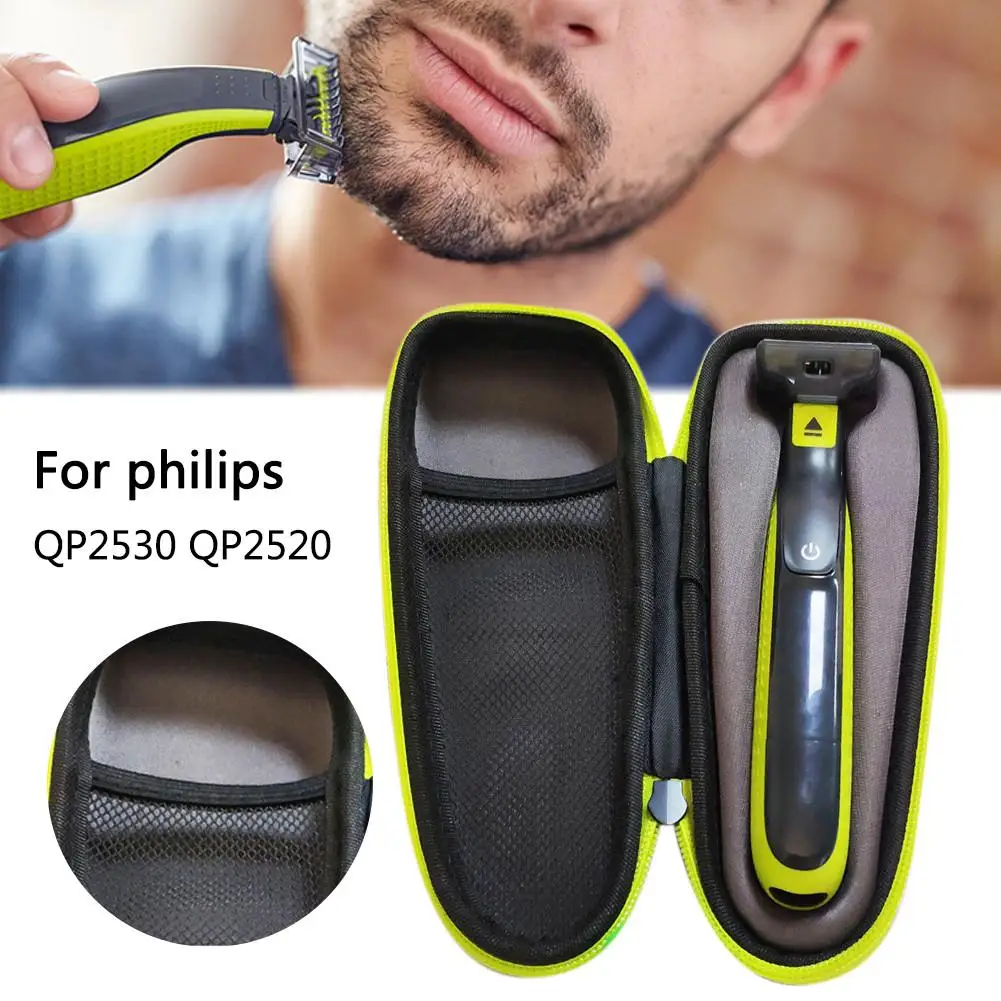 

Travel Shaver Case Razor Storage Bag with Zipper for PHILIPS QP2530 QP2520