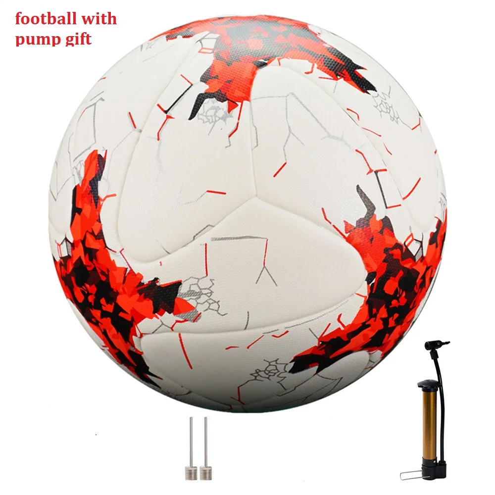 

international Size 5 Football Premier Seamless Soccer Ball Goal Team Match Training Balls League futbol bola with Pump Gift