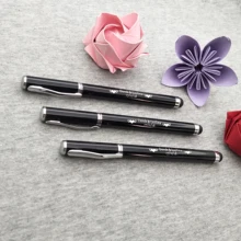 Лучший персонализированный свадебный подарок перо Стилус с крышкой дизайн на заказ напечатанный с вашим логотипом compay/адресом/сайтом/телефоном