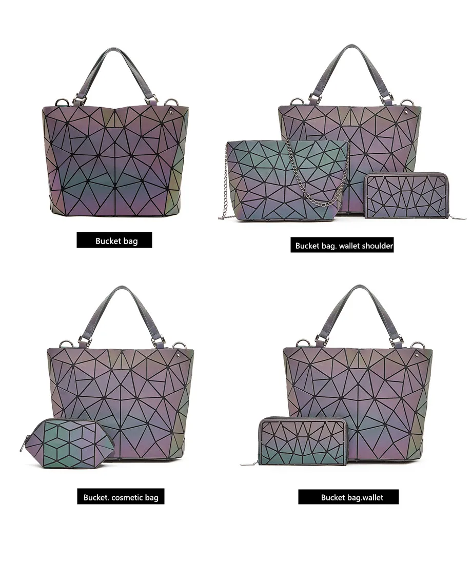 LumiBag Geometric Bag Set MindHint