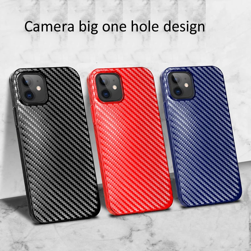 best case for iphone 12 pro Carbon Fiber Case For iPhone 13 12 Pro Max mini Ultrathin PP 0.4mm matte Frosted Super Thin Ultra Thin Plastic Protective Cover iphone 12 pro waterproof case