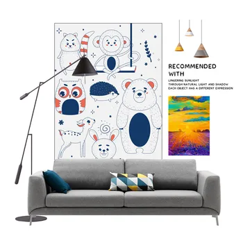 

NEW Animal Bear Pattern Soft Floor Children Crawling Children's Flannel Carpet Simple Rugs Baby Style Safe Carpet Children's