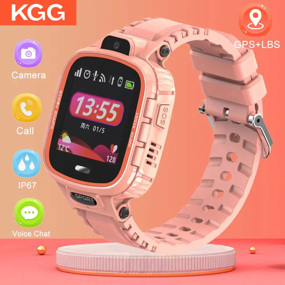 

Long time Standby Smart Watch Kids WIFI Children Tracker Phone Smart Watch GPS SOS Monitoring Positioning