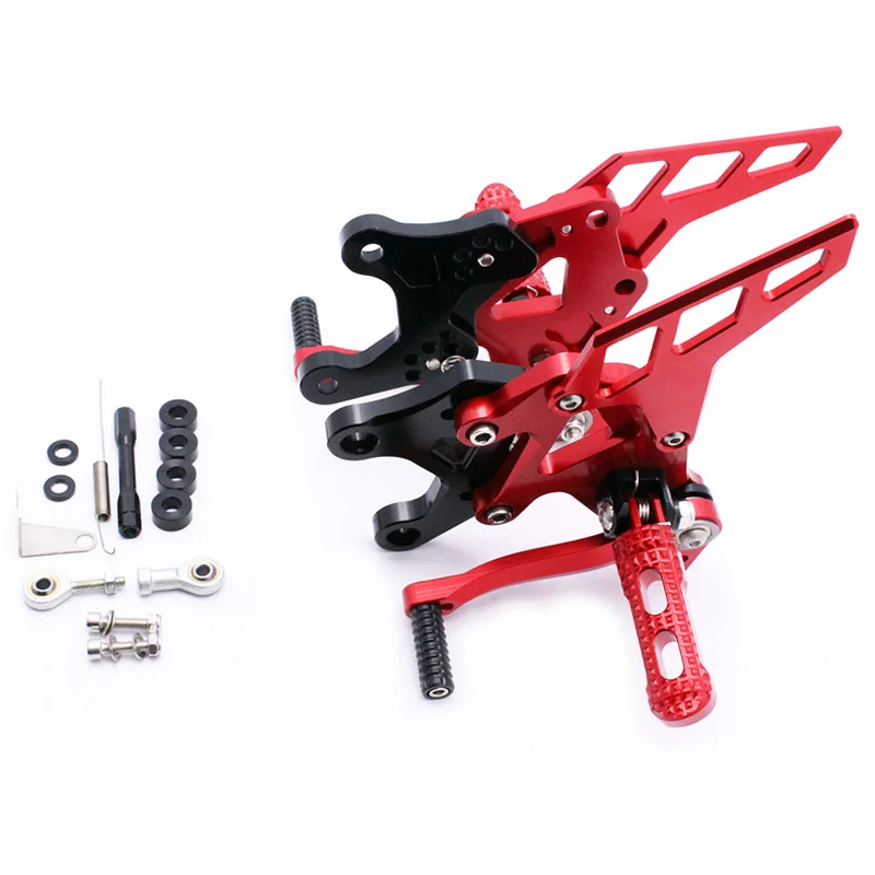 6 цветов Алюминиевый CNC мотоцикл Rearsets подножка Подножки Набор для Kawasaki Z900