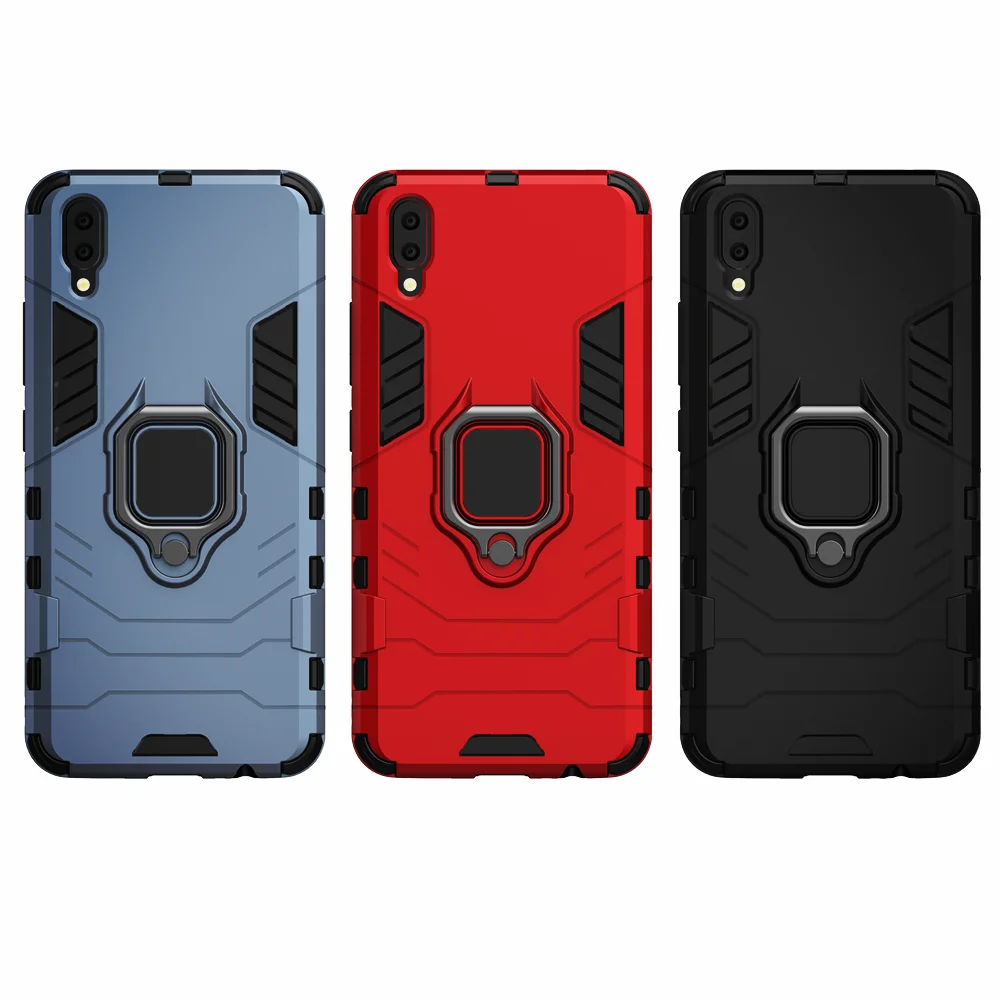 

For Vivo V11 Case Magnetic Car Shockproof Ring Armor Phone Cover For Vivo V11 V11i V 11 11i VivoV11 VivoV11i 1806 1804 Coque