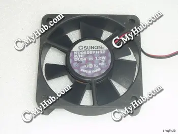 

For SUNON KD0506PHS3 DC5V 1.2W 6015 6CM 60mm 60x60x15mm 3pin Cooling Fan