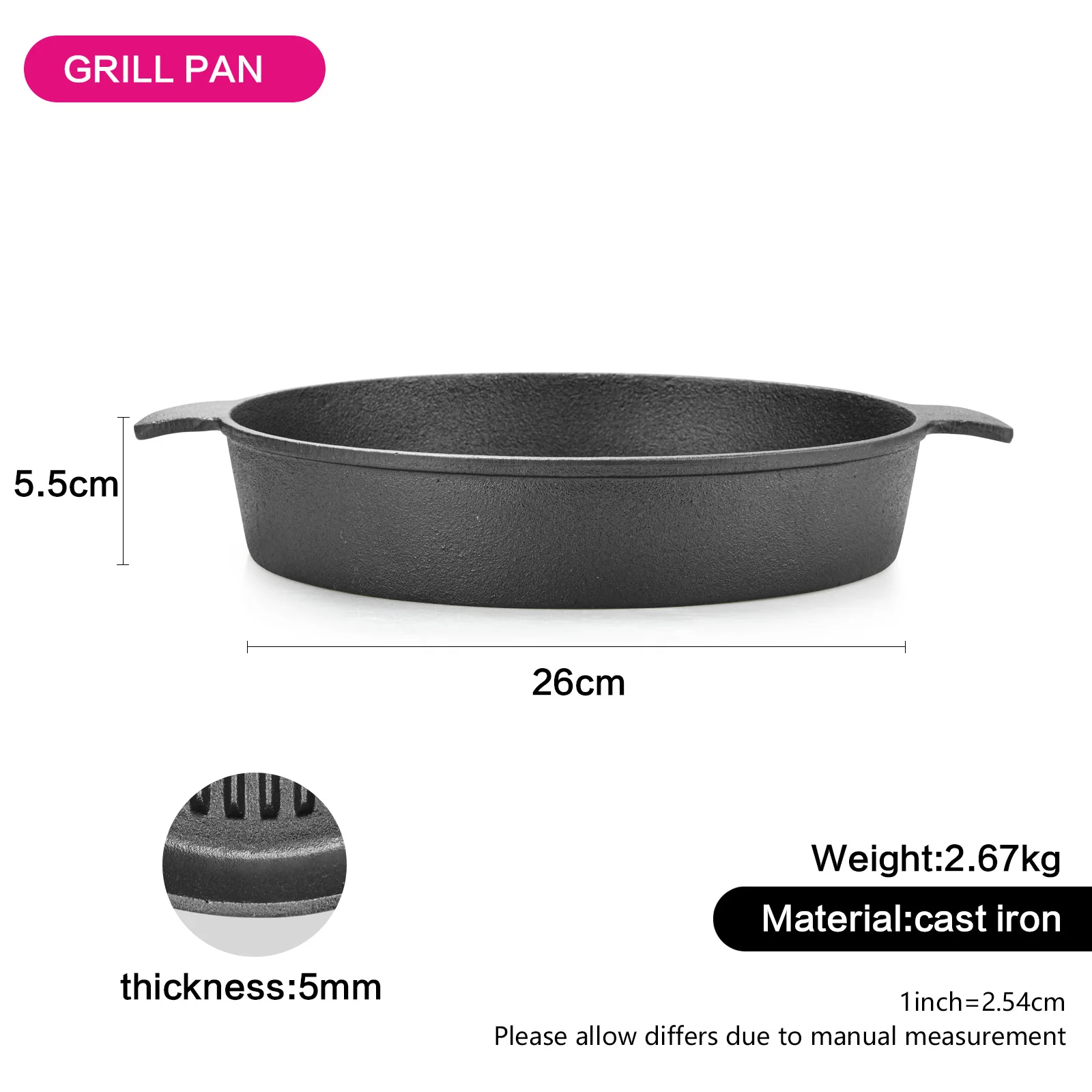 Chrissy Teigen Grill Pan, Grill Pan, Pan for Grilling