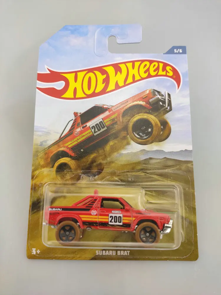 Hot Wheels(98 SUBARU IMPREZA 22B STi)(95 SUBARU SVX)(SUBARU WRX STI)(SUBARU BRAT) металлическая литая модель 1: 64 Автомобиль