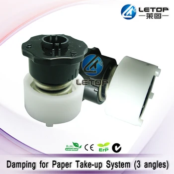 

2pcs/lot printer damping printer paper take up reel unit system 3 4 angles damp for Mutoh VJ1604 RJ900X