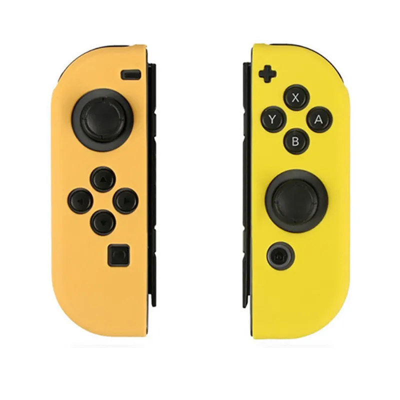 1 Set Diy Switch Gamepad Silica Gel Joypad Protector Case Anti Fingerprint Shock Absorption Cover For Nintendo Switch Joystick 