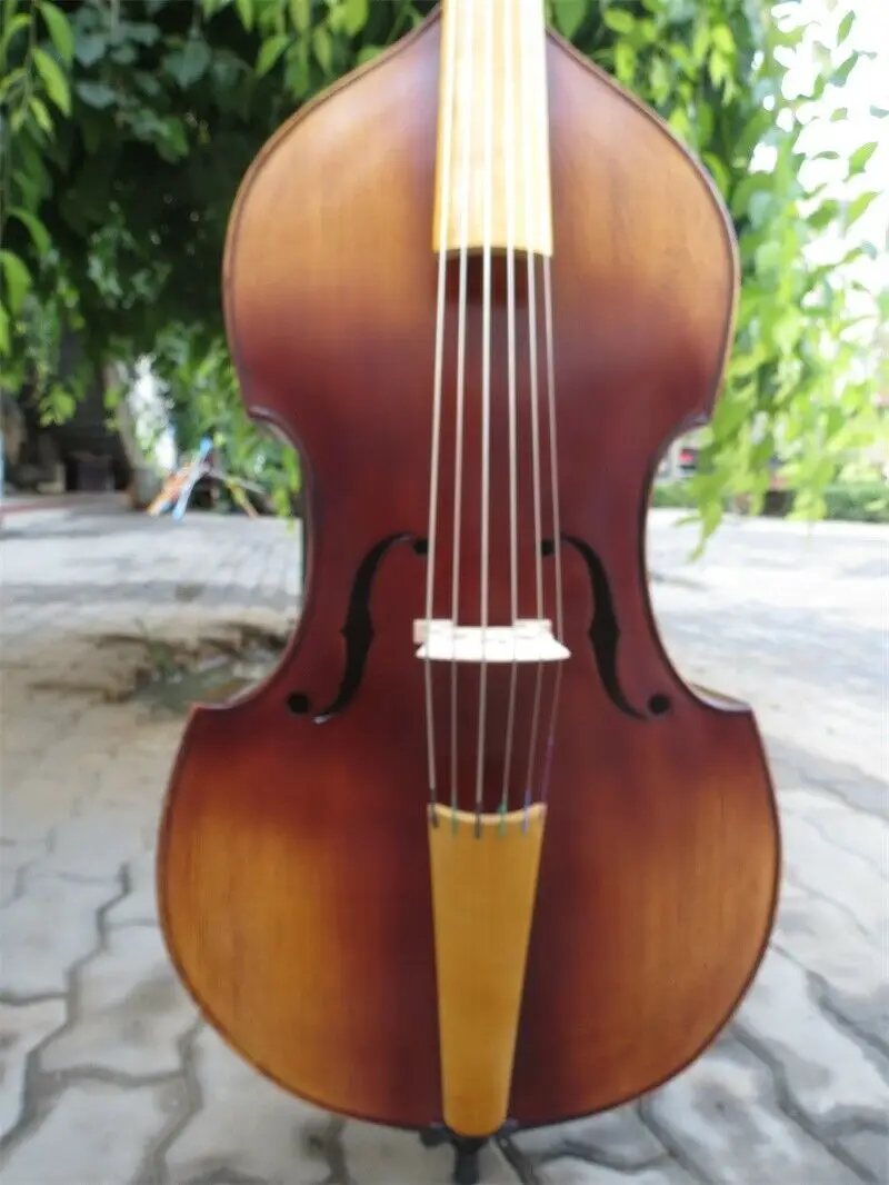 Baroque style SONG maestro 6 strings 25"viola da gamba of one piece back #14159
