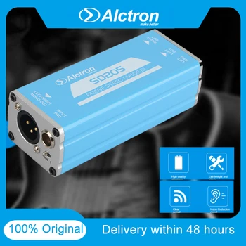 

SD205 Passive Alctron Direct Box Stereo DI Box 3.5mm Convert Unbalanced To Balance Plug And Play Optimizing The Signal Level