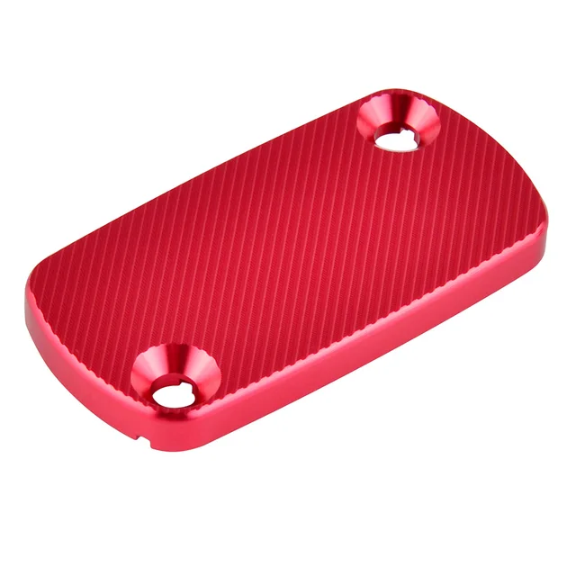 NICECNC Front Rear Brake Fluid Reservoir Cover Master Cap For Honda CRF250R CRF250X CRF450R CRF450X CRF 150R 450RX CR 125R 250R Front cap Red