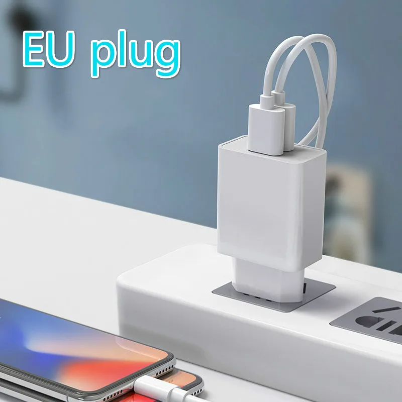 EU Plug QC 3.0 USB Quick Phone Charger CE/ROHS Travel Wall Adapter 18W QC3.0 FCP Universal for Xiaomi IPhone Samsung | Мобильные