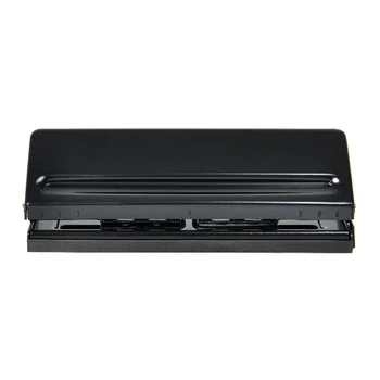 

6 Holes DIY Adjustable Manual Paper Cut Metal Craft Office Tool Piercing Stapler Hole Punch Diaries Loose-Leaf Round