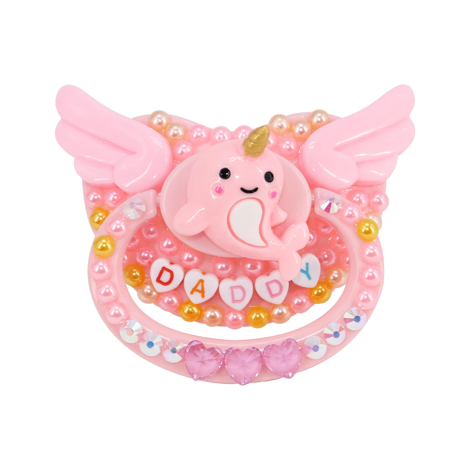 ABDL Adult BABY Size Pacifier Cusotmized Silicone Plus DDLG Daddy Girl Little Space Unisex | Мать и ребенок