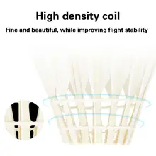 12pcs Goose Feather Ball Badminton Fitness Indoor Durable Shuttlecock Flyers Colorful Sports Accessoriess Barrel Badminton 12pcs Goose Feather Ball Badminton Fitness Indoor Durable Shuttlecock Flyers Colorful Sports Accessoriess Barrel Badminton