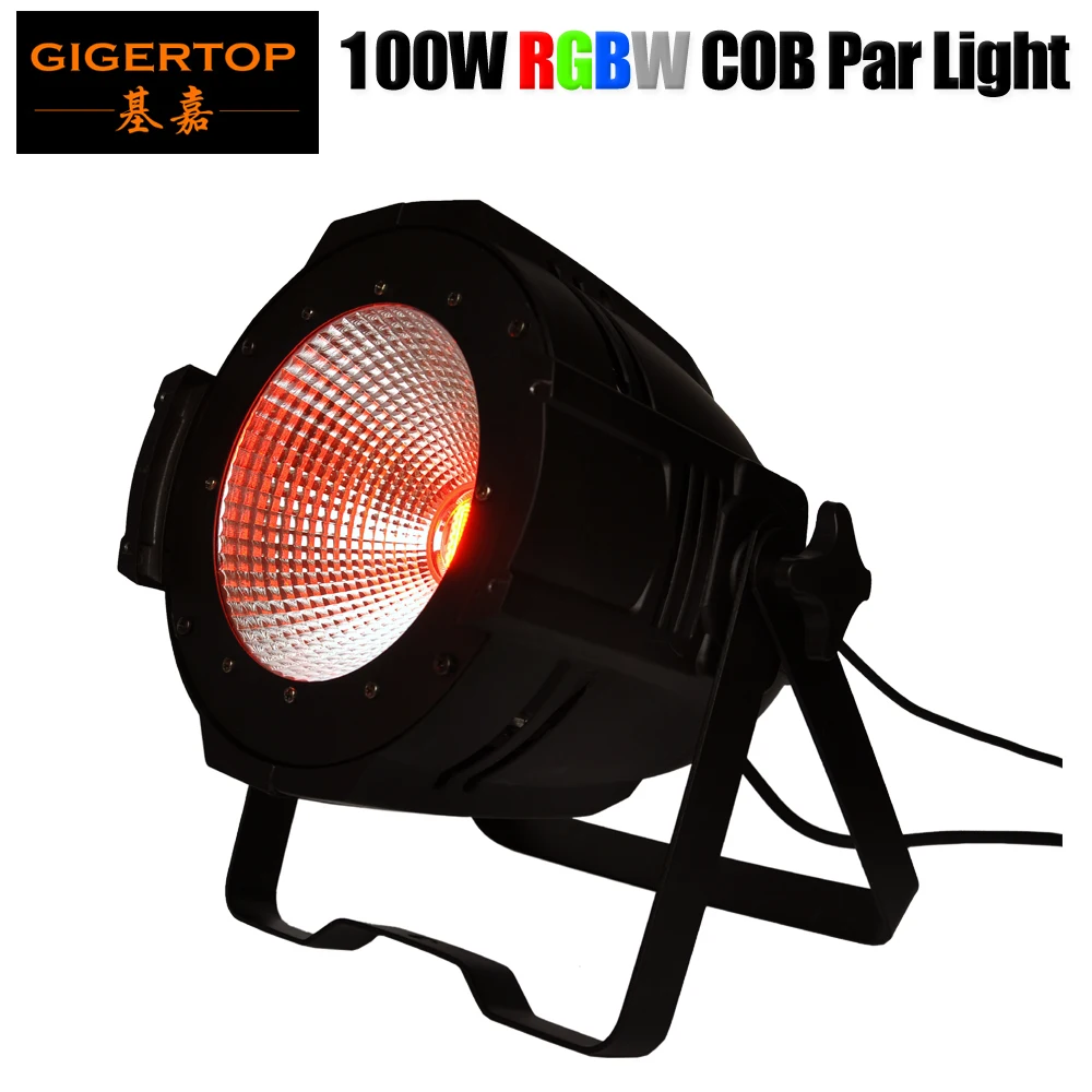 TIPTOP TP P55B 100W Led COB светильник RGBW 4 в 1 Fresnel Studio PAR32/PAR64 Full Color High Power Stage Washer|par light rgbw|par