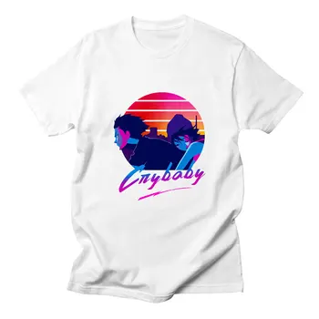 

Devilman Crybaby Male Tshirts for Summer Design Short Sleeve Casual Tops Harajuku Printing Fashion White T Shirt Male Cotton