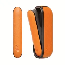 

Yellow Case for Iqos 3.0 DUO Leather Pouch and Side Cover for Iqos 3 Holder Box Protective Shell Accessories (High cortex