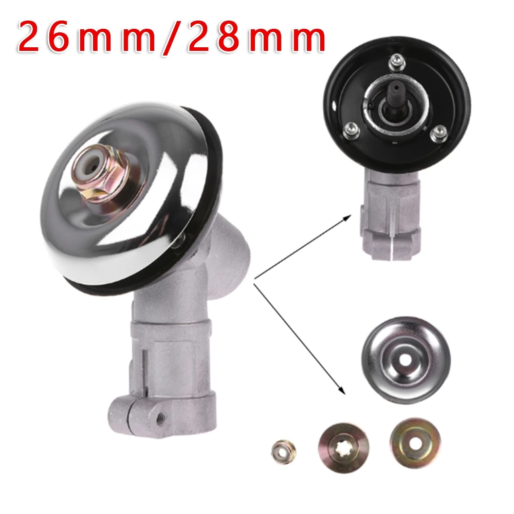 Редукционная головка с зубчатой передачей 26/28 мм 9 зубчатая для триммера