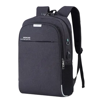 

Laptop Backpack Mens Male Backpacks Business Notebook Mochila Waterproof Back Pack USB Charging Bags Travel Bagpack