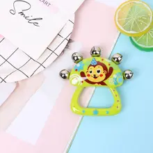 Пластиковые ручные колокольчики Ударные музыкальные инструменты Дети Ранние развивающие игрушки Дети интеллект развития подарок