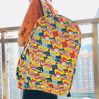 

IVYYE Crayon Shin-chan Fashion Backpacks Rucksacks Cartoon Backpack Casual Student Schoolbags travel Knapsack Unisex Gift New