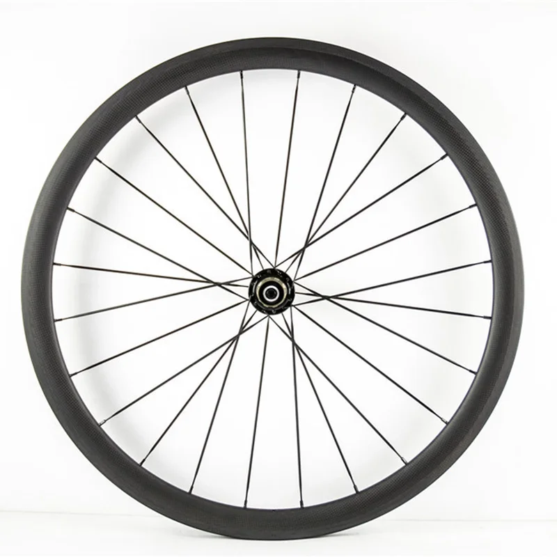 700C Ultra Light Full Carbon 23mm 38mm Road Bike Clincher Wheelset with Powerway R39 Hub Basalt V brake Surface Road Bike Wheels
