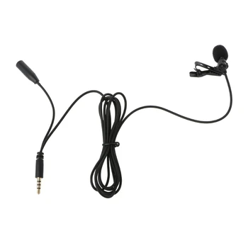

Microphone Lavalier Clip-On Lapel Hands-Free Microphone Mic For PC Laptop Tablet Cell Phone