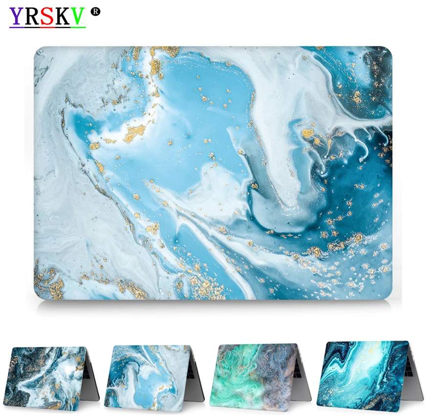 2020 Case For Macbook Air Pro 13 15 Touch bar Laptop MacBook M1 Chip Retina 11 12 16 inch marble Hard Cover | Компьютеры и офис