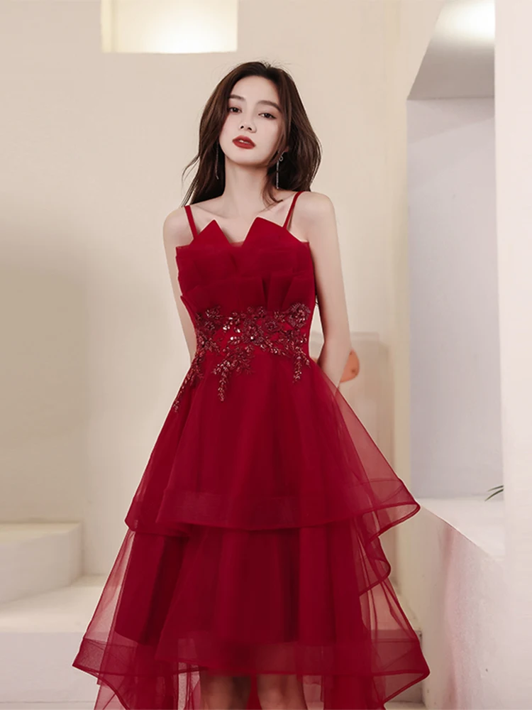 red windsor dress